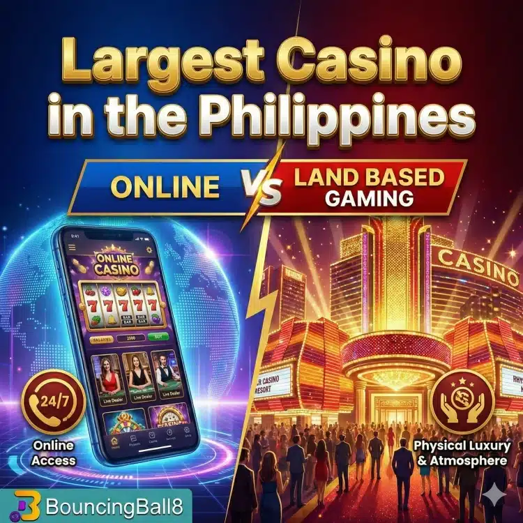Largest Casino in the Philippines and Online vs Land Based Gaming